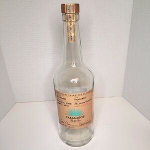 Casamigos Reposado Empty 1.75L Tequila Bottle with Cork